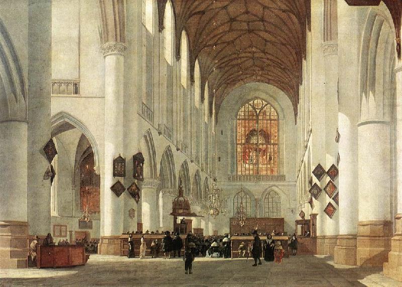 BERCKHEYDE, Job Adriaensz Interior of the St Bavo Church at Haarlem fs china oil painting image